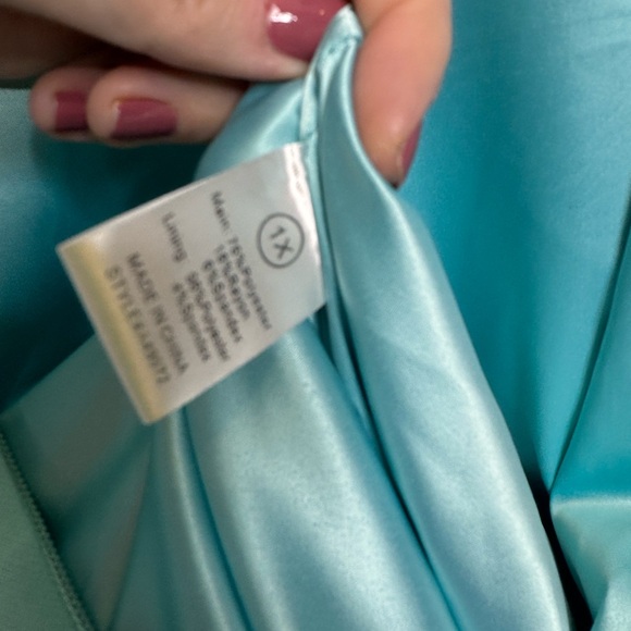 Fashion Nova Tiffany Blue Alana Bow Mini Dress - Picture 6 of 6